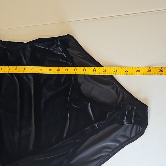 Modcloth Black Cat Print Bodysuit - Picture 12 of 12